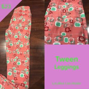 Tween LuLaRoe leggings